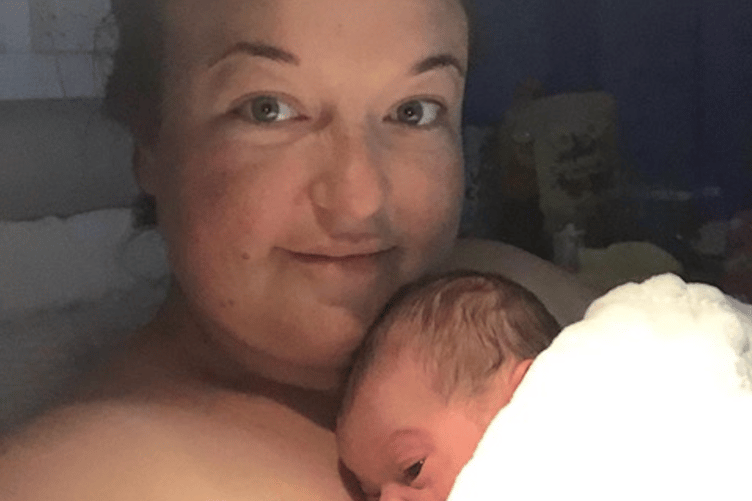 Sarah is now sharing her story to help other families recognise symptoms of infection