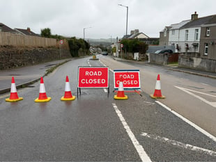 Vehicle crashes into Redruth shop