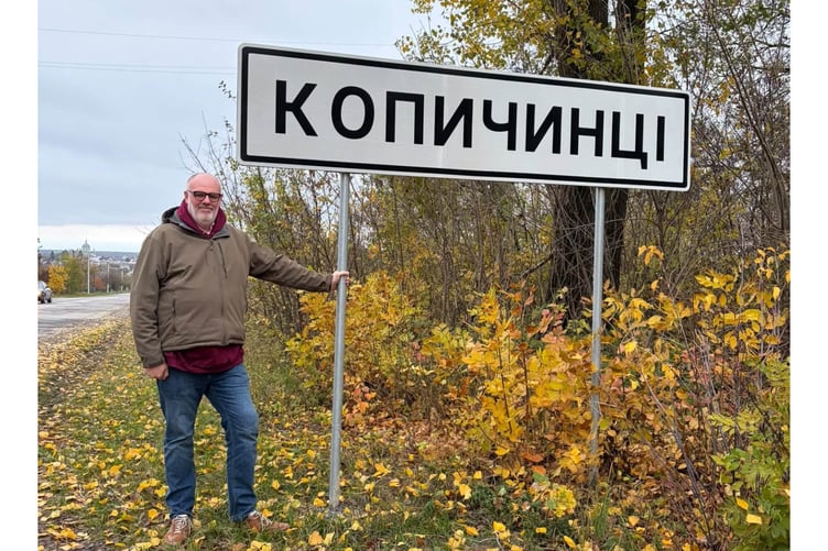 Councillor Simon Cassidy is helping strengthen the links between the people of Liskeard and their twin town of Kopychyntsi in Ukraine