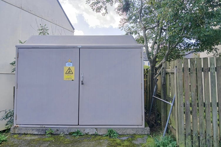 Police are warning youngsters of the dangers of playing at electricity sub-stations in Bugle. (Picture: St Austell Police)