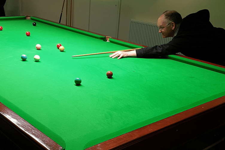 One of the league's finest ever players, Richard Opie, in action.