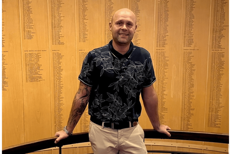 Sean Millward was the toast of the club on Saturday, October 10.