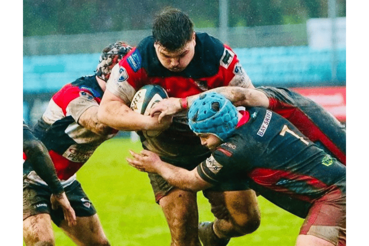 Prop Joe Best proved too difficult to stop in West Devon.