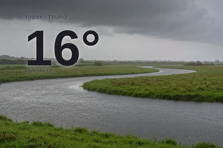 Truro weather: heavy rain Saturday with rain expected and a high of 16°C
