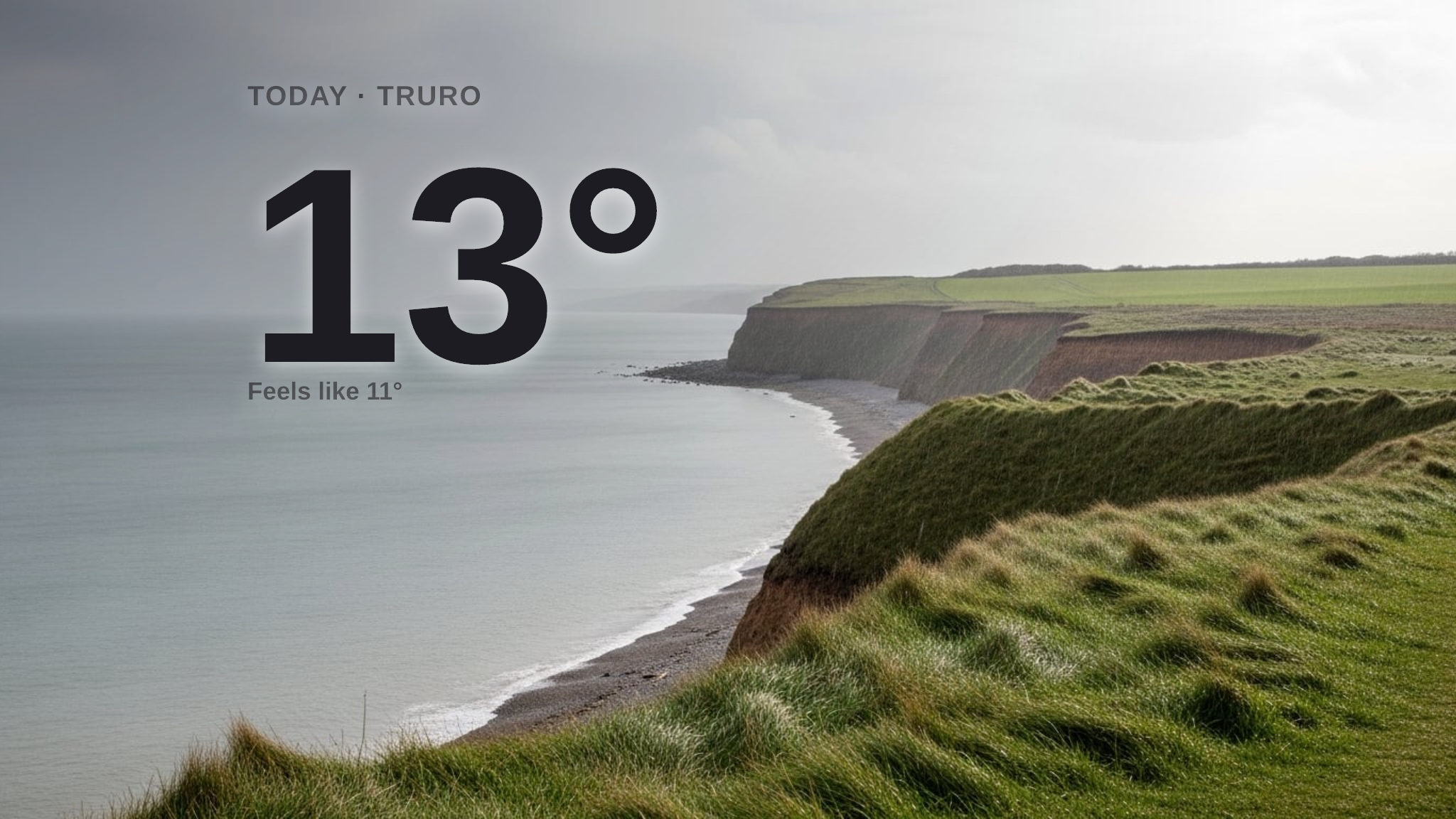 Rain on the way for Truro today - here's your Monday forecast