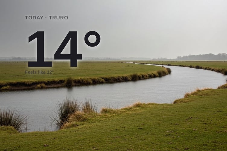 Truro weather: cloudy Tuesday with patchy rain possible and a high of 14°C