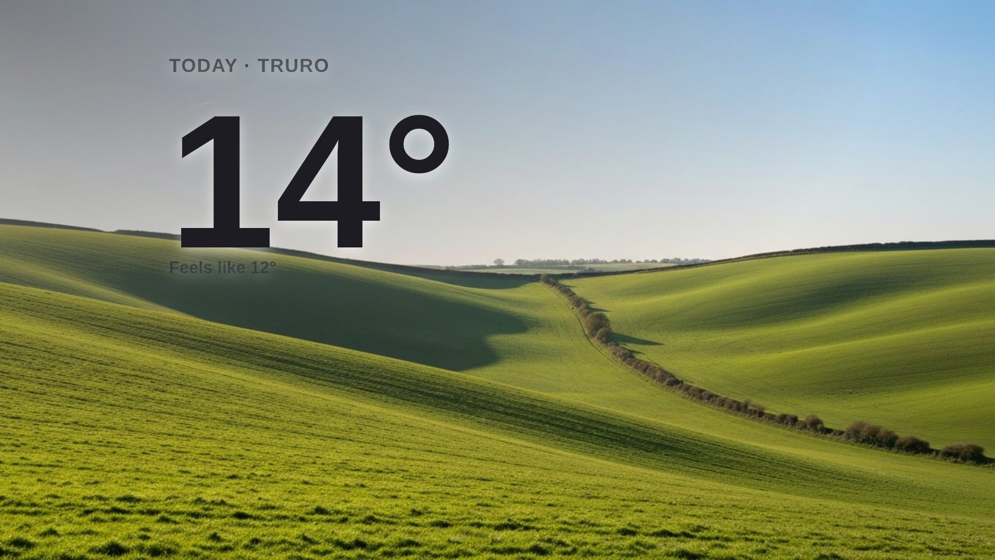 Sunshine and warmth for Truro today - here's what to expect