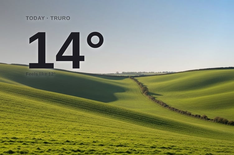 Truro weather: sunny Sunday with little chance of rain and a high of 14°C
